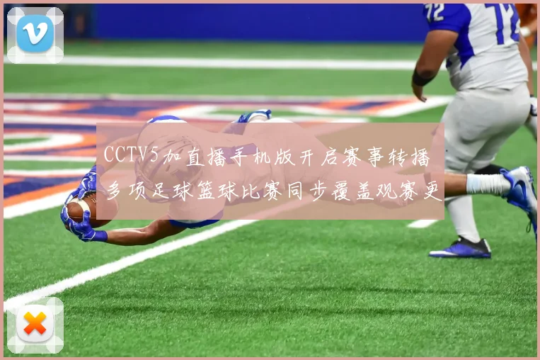 CCTV5加直播手机版开启赛事转播 多项足球篮球比赛同步覆盖观赛更便捷