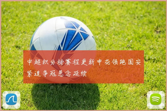 中超积分榜赛程更新申花领跑国安紧追争冠悬念延续
